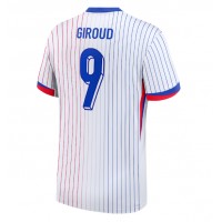 Frankreich Olivier Giroud #9 Fußballbekleidung Auswärtstrikot EM 2024 Kurzarm